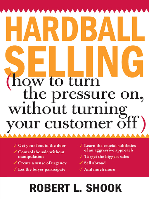Title details for Hardball Selling by Robert Shook - Wait list
